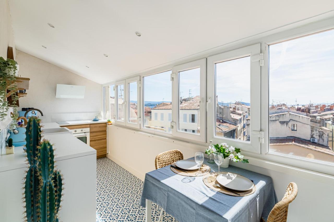 Casa Belvedere - Duplex Atypique Avec Vue Feerique & Parking Souterrain La Ciotat Dış mekan fotoğraf